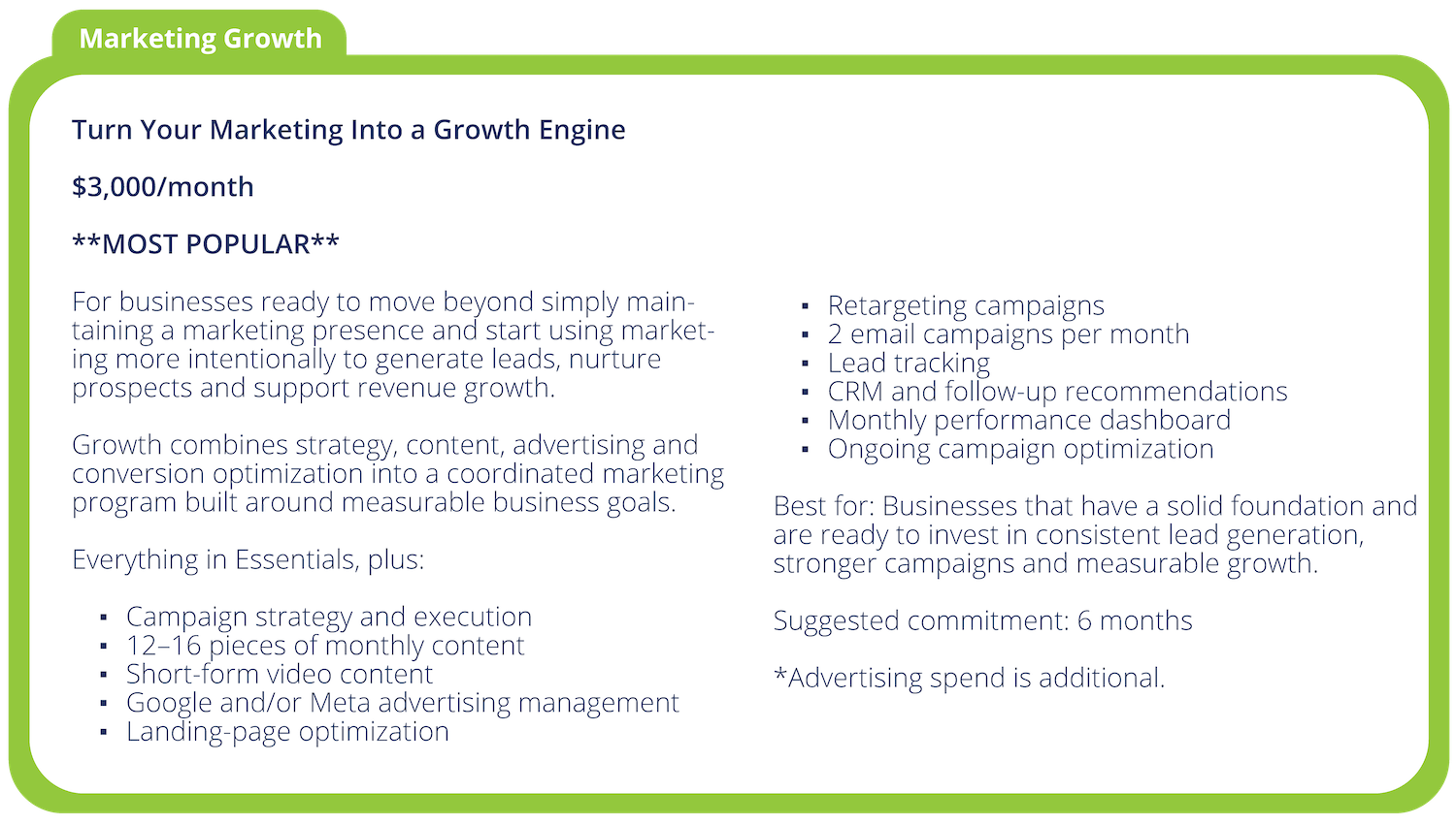 marketing growth block